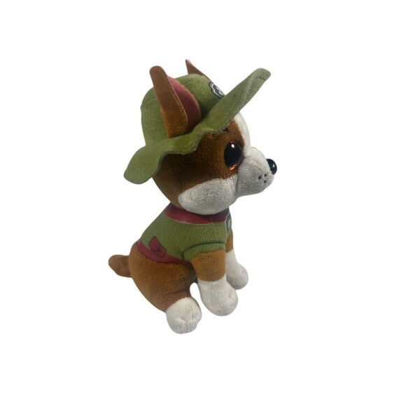 TY Beanie Boos Paw Patrol Tracker 7" Stuffed Plush Dog Nickelodeon - Picture 5 of 11